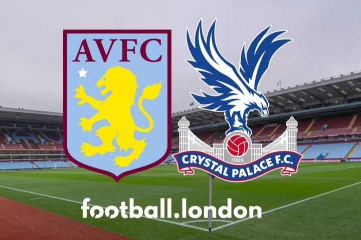 Aston Villa vs Crystal Palace F.C. Lineups
