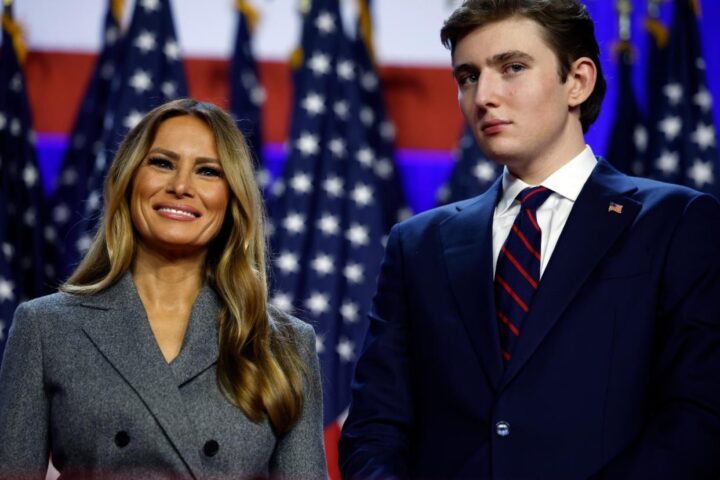 barron trump height