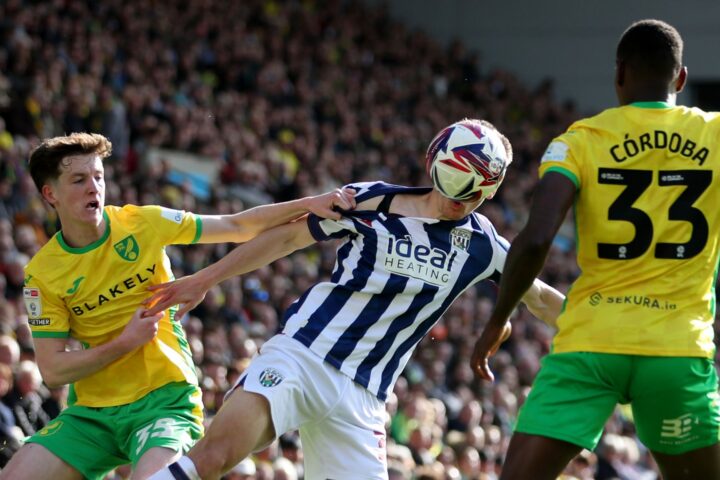 Norwich City vs West Brom timeline