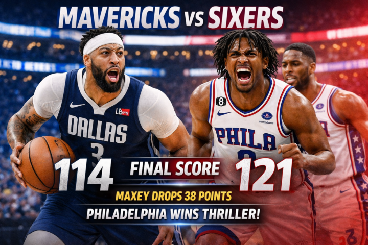 dallas mavericks vs 76ers timeline
