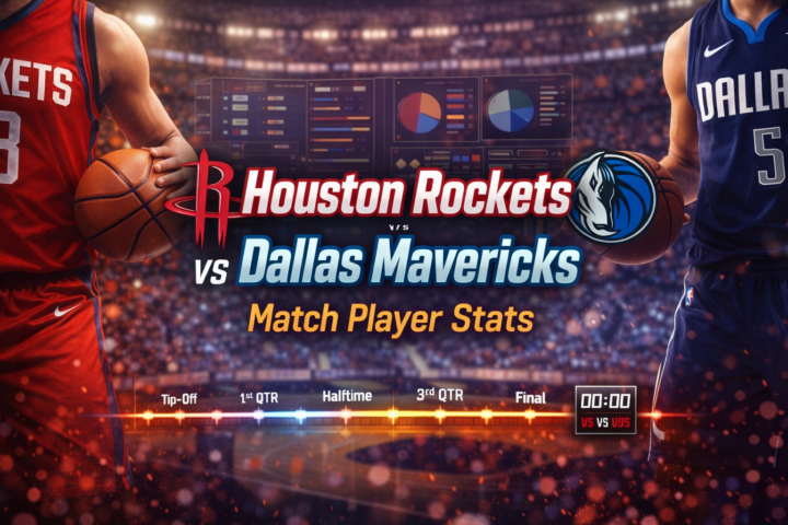 Houston Rockets vs Dallas Mavericks Match Player Stats